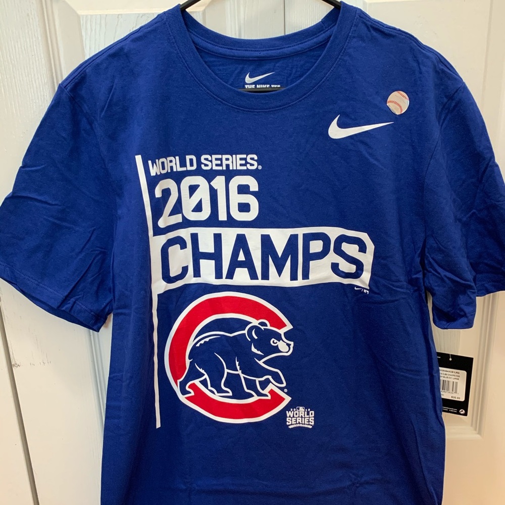 Nike Mens Chicago Cubs 2016 World Series T-Shirt